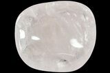 Polished Rose Quartz Bowl #232391-1